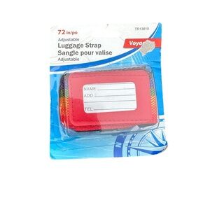 Voyageur Rainbow Luggage Strap 72 in NIB